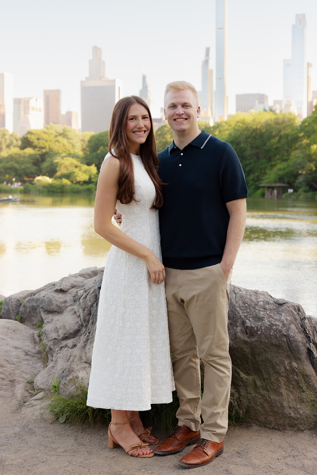 Adam and Aubree in Central Park